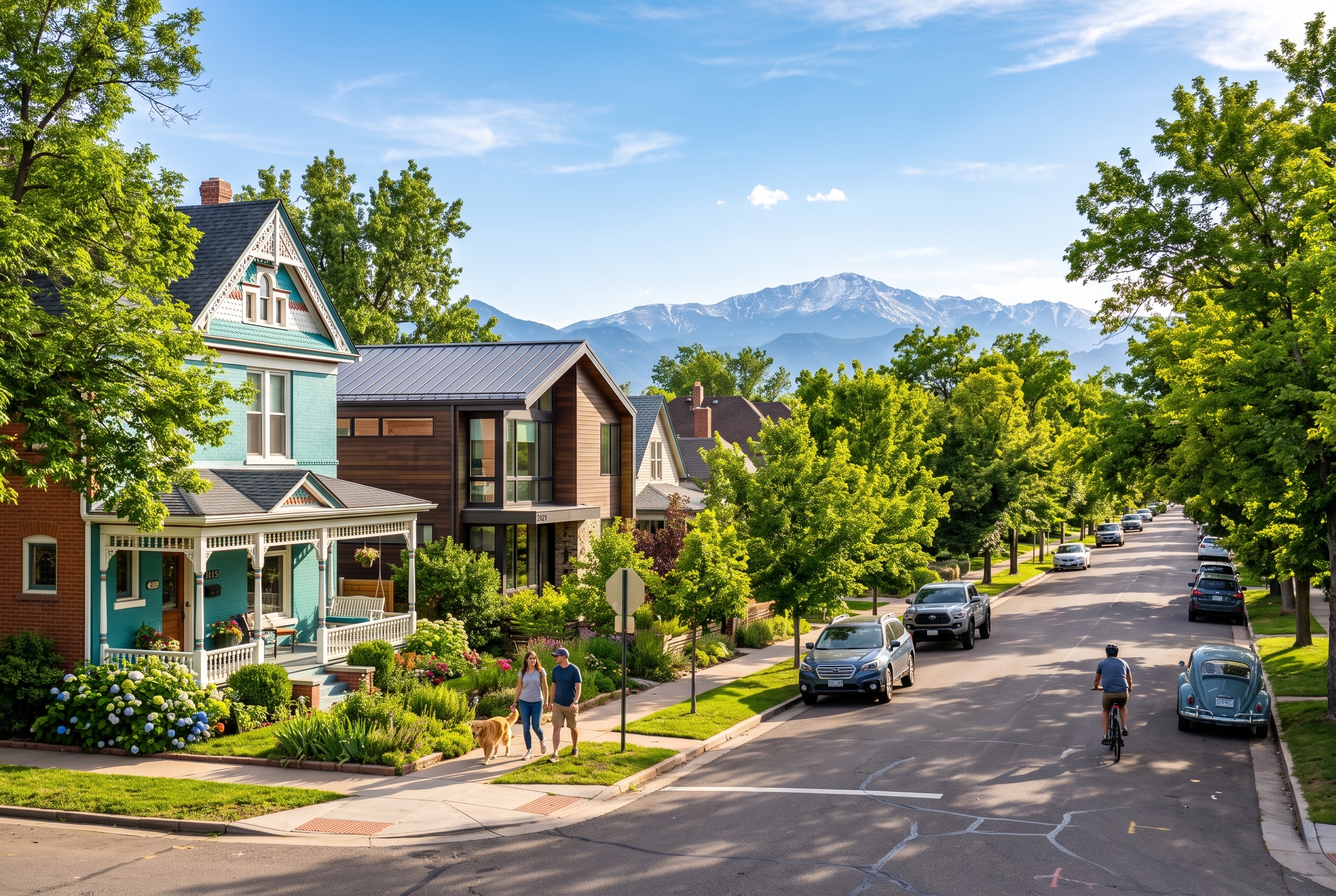 Highlands neighborhood in Denver, Colorado