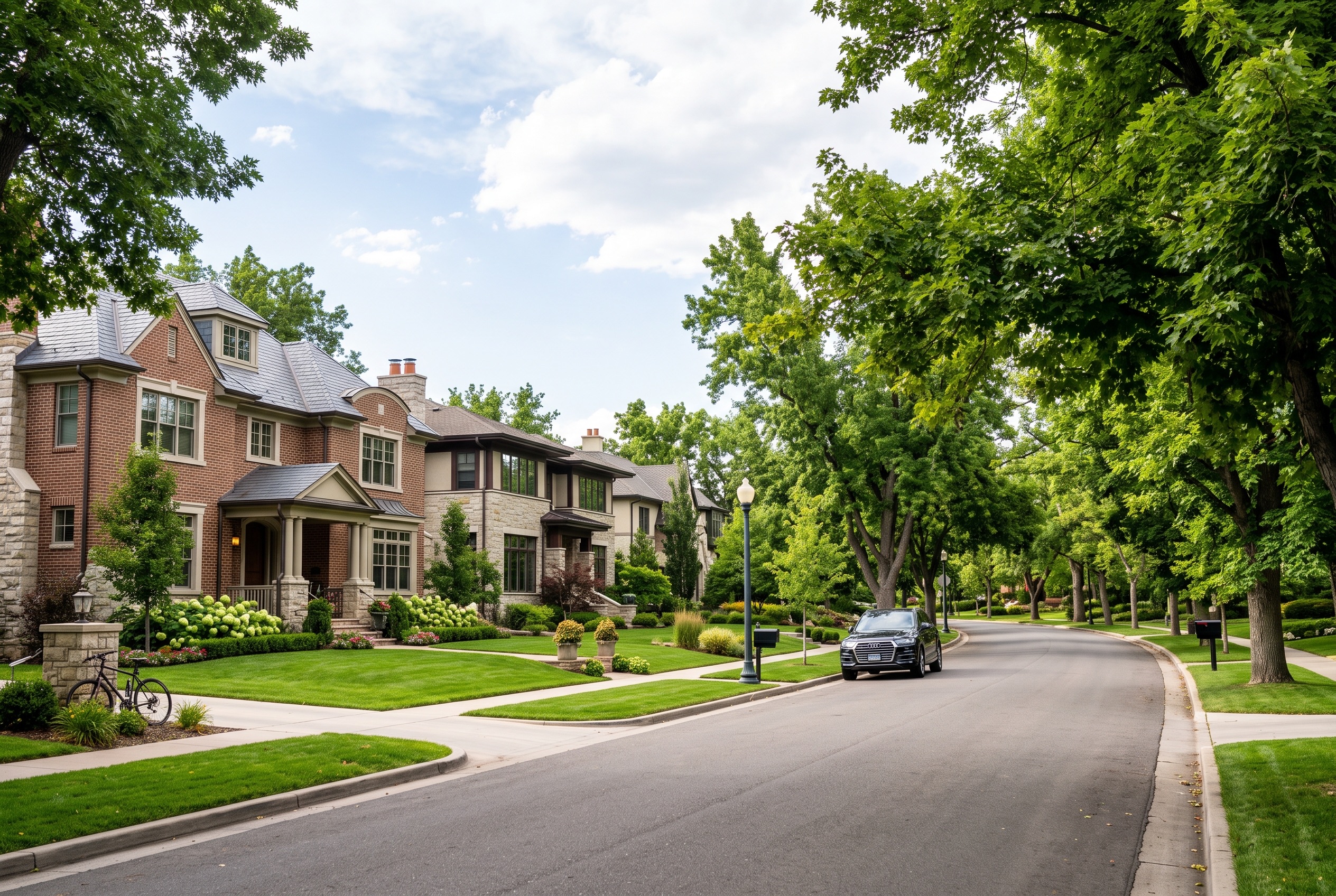 Observatory Park neighborhood in Denver, Colorado